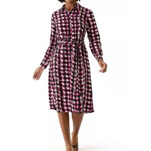 Limited Medium Magenta & Black Dress